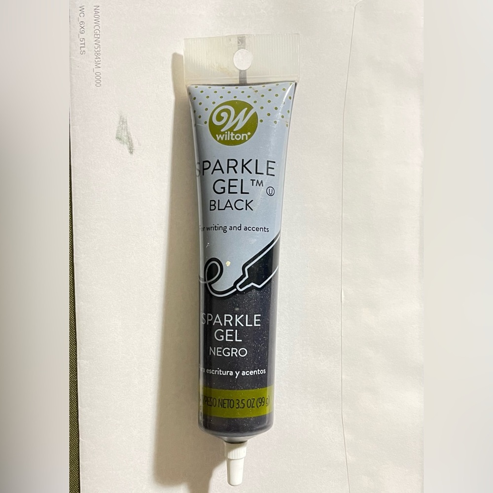 Wilton Sparkle Decorating Gel 3.5oz-Black